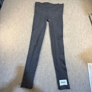 Spanx‎ by Sara Blakely Gray Heathered High Waisted Seamless Leggings Large